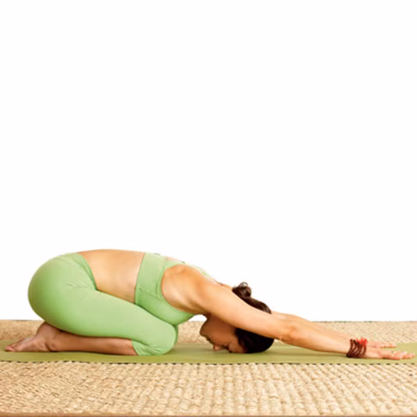 Tư thế phục hồi đơn giản này sẽ giúp thiết lập lại toàn bộ cơ thể, đồng thời cho phép chúng thư giãn, và đem lại năng lượng cho cơ thể ở tại mức tiềm năng cao nhất.