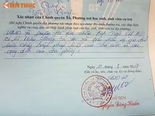 Theo giải thích của xã, nguyên nhân của "bút phê lạ" này là do gia đình A. chưa đóng đủ các khoản tiền xây dựng nông thôn mới. Ngay sau khi có phản ánh và chỉ đạo của chủ tịch UBND thành phố Hà Nội, phía UBND xã đã mời em Ngô Việt A. cùng với gia đình lên trụ sở để xin lỗi cũng như sửa lại “bút phê”.