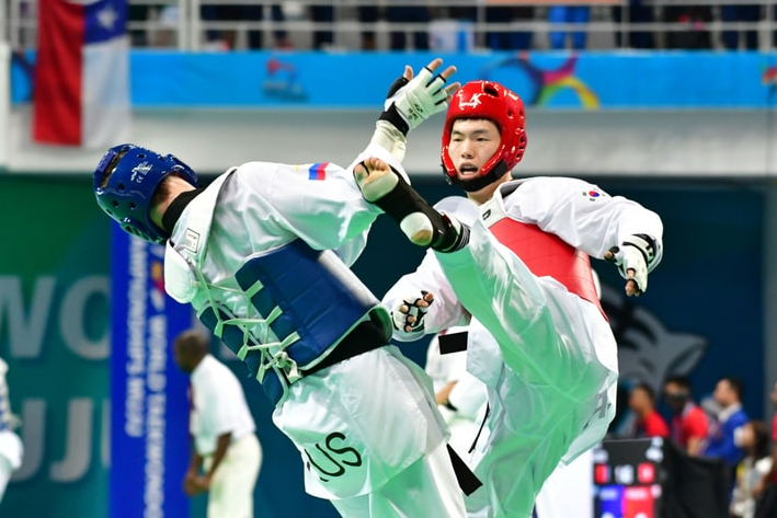 Taekwondo là môn thể thao quốc gia của Hàn Quốc. Ảnh: Shutterstock.