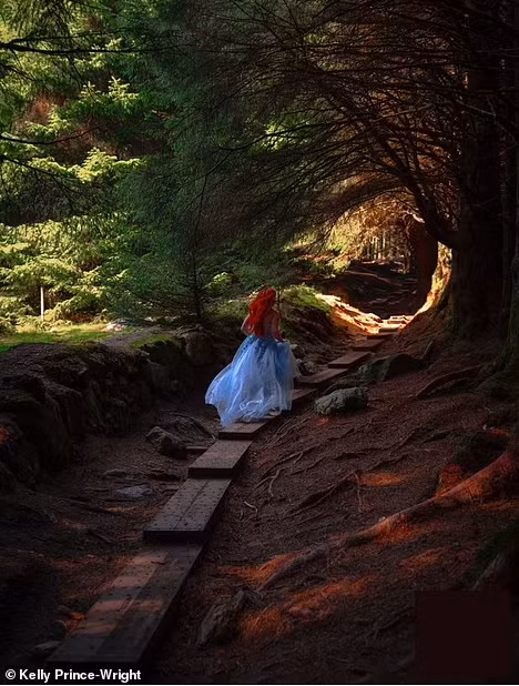 'Ireland là một trong những nơi tôi thích ghé thăm nhất', Kelly nói. Ảnh chụp trong rừng Ballinastoe, Ireland.
