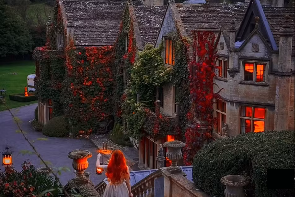 "Nơi đây được coi là một trong những ngôi làng đẹp nhất nước Anh và bạn có thể hiểu lý do tại sao", Kelly nói về ngôi làng Castle Combe.