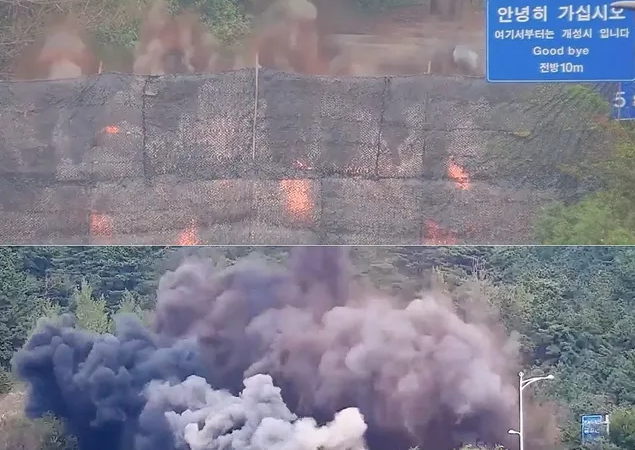 Triều Tiên cho nổ tuyến đường nối với Hàn Quốc, Mỹ phản ứng sao? Trieu Tien cho no tuyen duong noi voi Han Quoc, My phan ung sao?