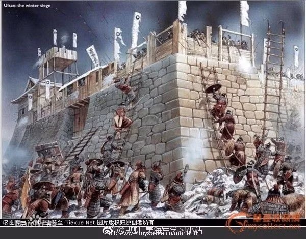 Cuộc xâm lược lần thứ hai của Toyotomi Hideyoshi không còn mang tính chất thôn tính Triều Tiên và sử dụng Triều Tiên làm bàn đạp tấn công nhà Minh như ban đầu nữa mà chỉ đơn thuần là "một cuộc chém giết đẫm máu để rửa nhục" cho thất bại trước đấy của người Nhật Bản. Nguồn ảnh: Sina.