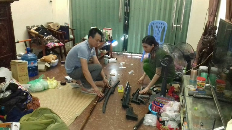 Hai Duong: Triet xoa tu diem ma tuy “cha truyen con noi”, thu nhieu sung-Hinh-3