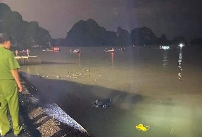 Vu o to lao xuong bien tai Ha Long: 3 nan nhan da tu vong, 1 nguoi nguy kich