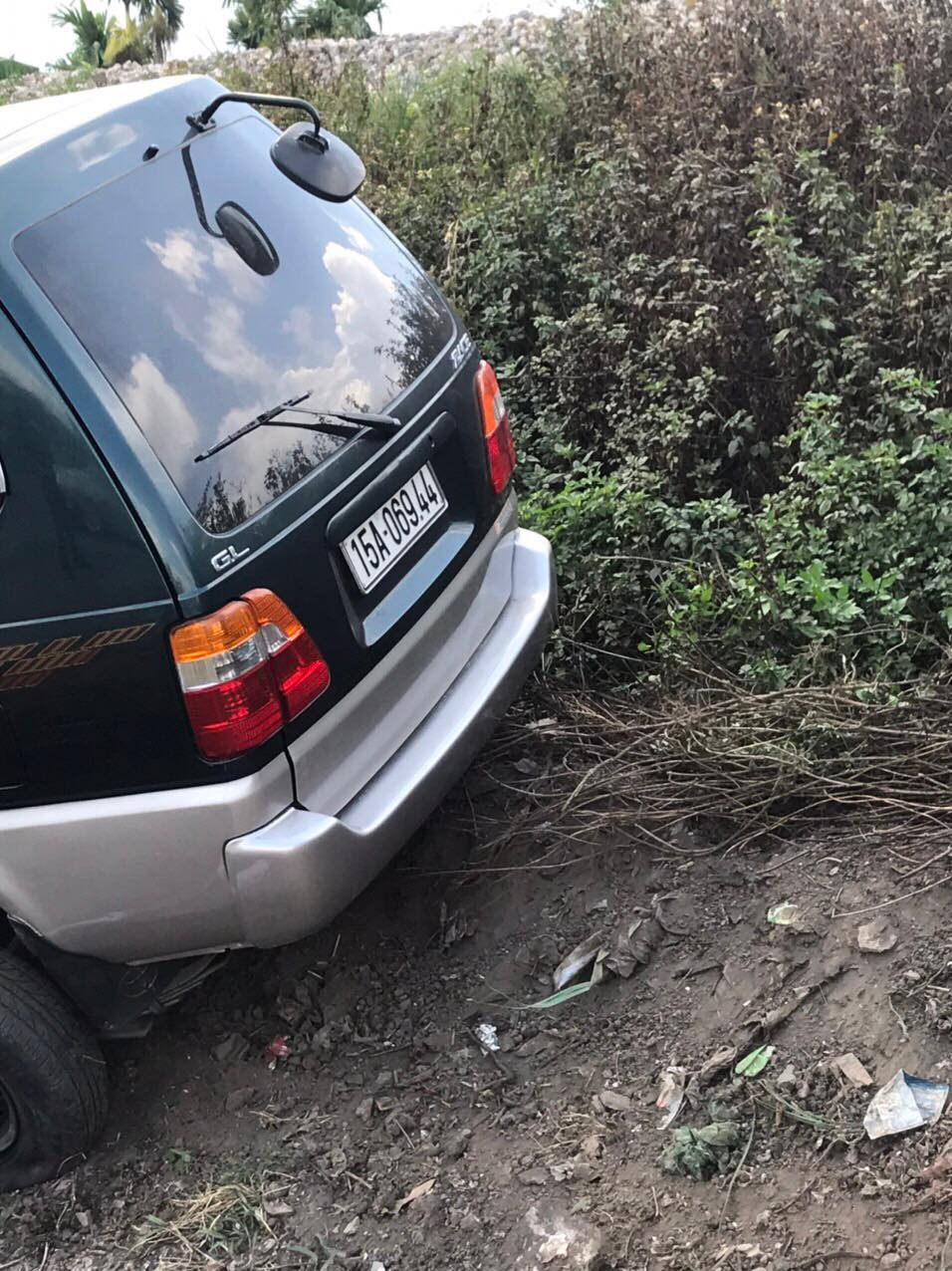 Chiếc xe gây tai nạn.