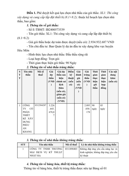 TP HCM: Gói thầu nâng cấp đài truyền thanh xã Trung Chánh về tay Phúc An Khang? - Hình 5 TP HCM: Goi thau nang cap dai truyen thanh xa Trung Chanh ve tay Phuc An Khang?-Hinh-5