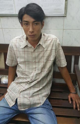 Gã thanh niên đâm chết chủ nợ giữa Sài Gòn ra đầu thú Ga thanh nien dam chet chu no giua Sai Gon ra dau thu