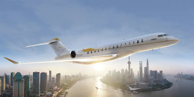 Global 7500 là một trong những máy bay chủ lực của Bombardier. Mô hình này được giới thiệu lần đầu tiên vào tháng 12 năm 2018. Tính đến tháng 3 năm nay, chỉ có 100 chiếc Global 7500 được sản xuất.