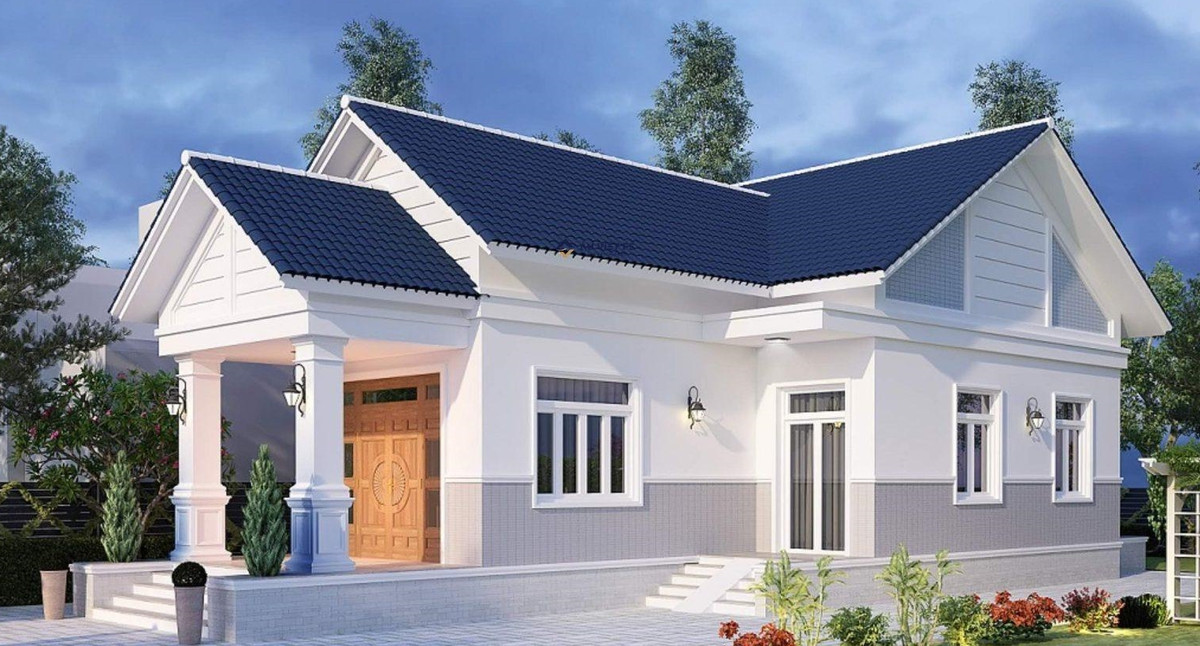 Cùng với đó, nhà cấp 4 nái Thái còn đa dạng về kiểu dáng và chi phí vừa phải. Ảnh: Âu Việt FS