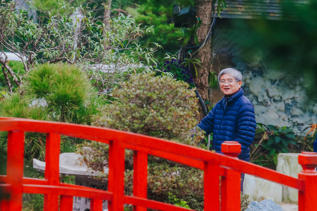 Doanh nhân Bùi Quang Ngọc – Phó Chủ tịch Tập đoàn FPT sở hữu căn biệt thự Sen rộng 3.000m2 tại Flamingo Đại Lải, cách Hà Nội chỉ khoảng 45 phút lái xe. Ảnh: Nhịp sống thị trường