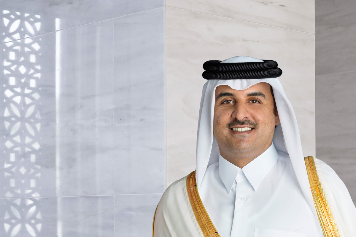 Tiểu vương Sheikh Tamim bin Hamad Al Thani, người đứng đầu gia tộc có tài sản riêng lên tới 2 tỷ USD. Ảnh: Diwan
