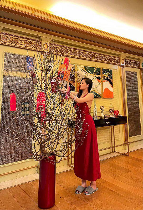 Ở tuổi 27, Hoa hậu Lê Âu Ngân Anh khiến khiến người nhiều người ngưỡng mộ khi sống trong căn hộ quý tộc rộng tới 280m2. Ảnh: FBNV