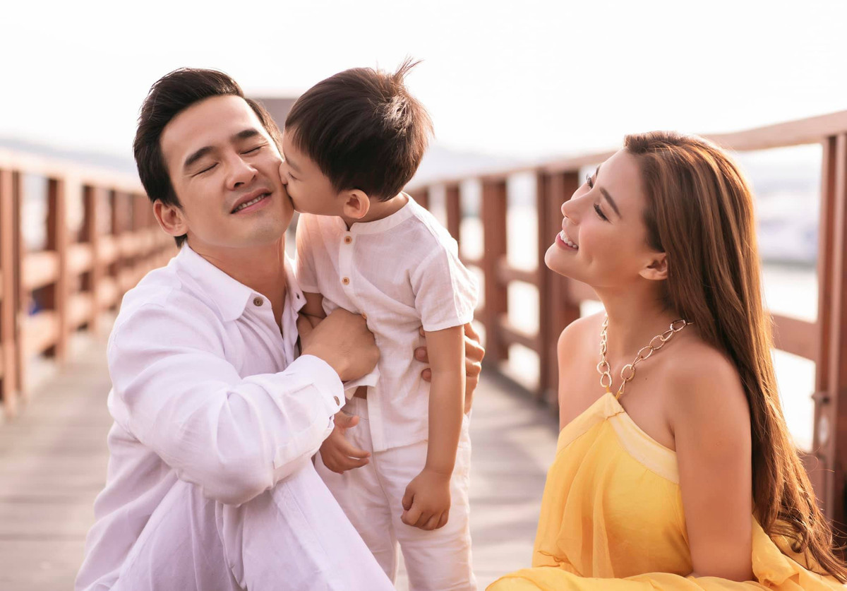 Thúy Diễm cho biết nhà mới đang được hoàn thiện để kịp đón Tết. Ảnh: Dân Việt