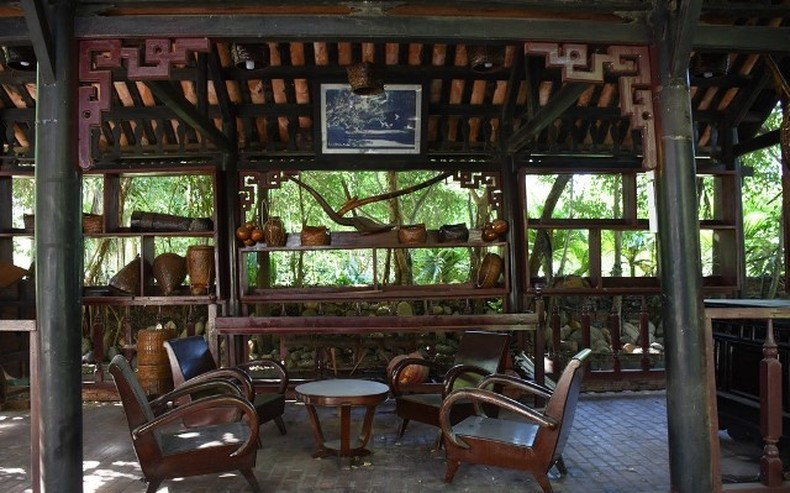 Ngày nay, ngôi nhà cổ trở thành địa chỉ thu hút đông đảo khách tham quan, thư giãn vào những ngày cuối tuần. Ảnh: Nhandan