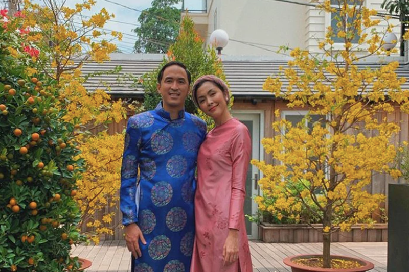 Sau khi về làm dâu hào môn, Tăng Thanh Hà sống cùng ông xã doanh nhân trong biệt thự trắng triệu đô sang trọng ở quận 2, TP.HCM. Ảnh: FBNV