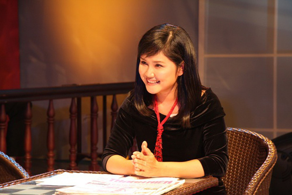  BTV Thu Uyên được đông đảo công chúng biết đến với vai trò MC trong chương trình "Như chưa hề có cuộc chia ly".