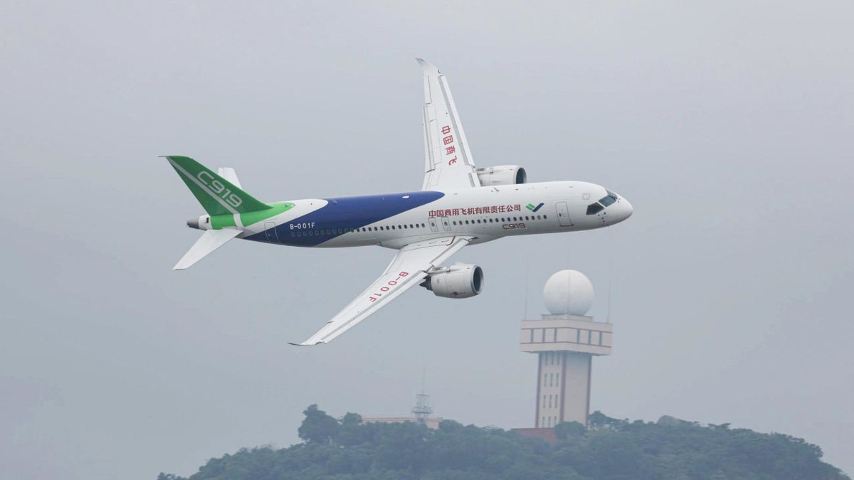 C919 là máy bay "made in China" được sản xuất nhằm cạnh tranh với Boeing 737 và A320 của Airbus. Ảnh: CNN