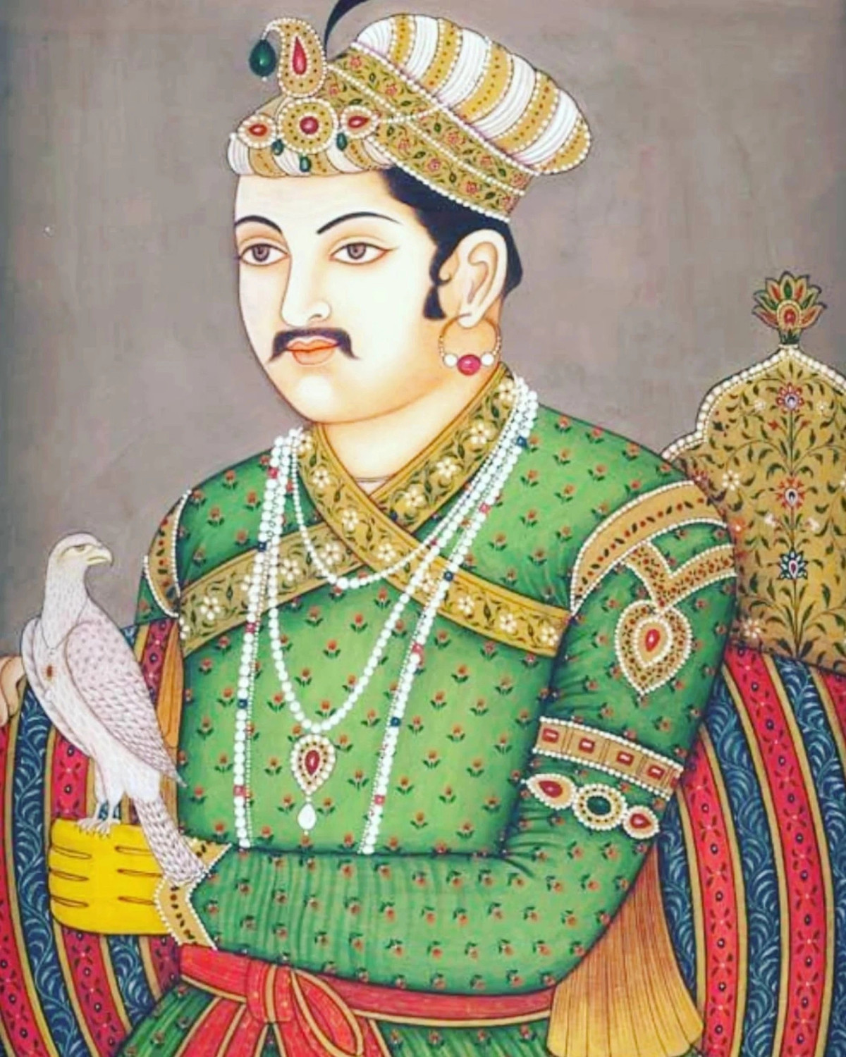 Akbar Đại đế là vị hoàng đế thứ 3 trị vì đế chế Mughal. Vì lấy của cải của dân chúng, Money.com cho biết ông đã cai trị một đế chế tương đương 25% GDP toàn cầu, tương đương 21 nghìn tỷ USD.