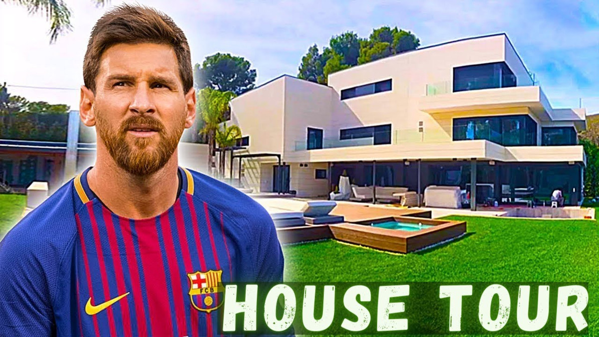 Là một trong những vận động viên thể thao được trả lương cao nhất thế giới, Messi sở hữu tài sản ròng trị giá khoảng 600 triệu USD và nhiều bất động sản giá trị. Ảnh: Youtube