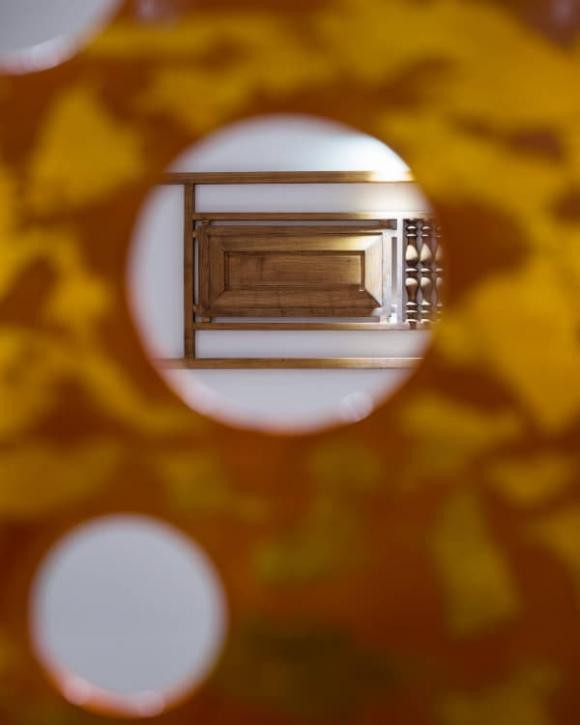 Tuy nhiên, các yếu tố truyền thống được lồng ghép khéo léo trong một không gian mang đậm chất trẻ trung và hiện đại. Ảnh: FB Ngoc Han Dang