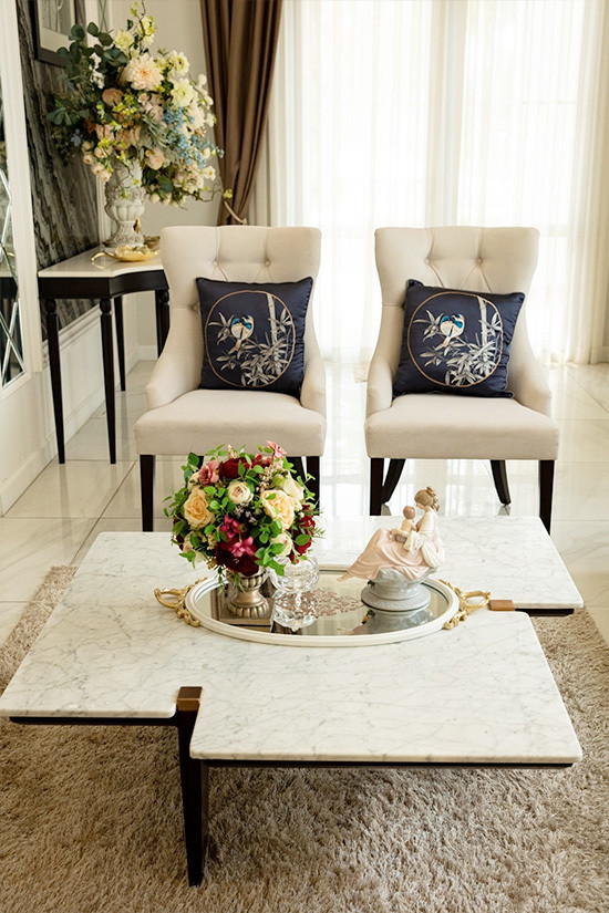 Từng vật dụng đều được nữ MC chọn cẩn thận, đảm bảo tính thẩm mỹ. Ảnh: FBNV