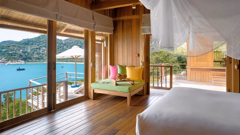 Giá một đêm tại Six Senses Ninh Vân Bay từ 15 triệu đồng. Ảnh: ivivu