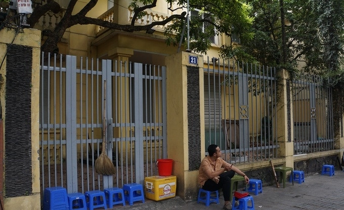 Căn nhà rộng 453m2 đứng tên bà Nguyễn Thị Thanh Nhàn. Ảnh: Dân trí