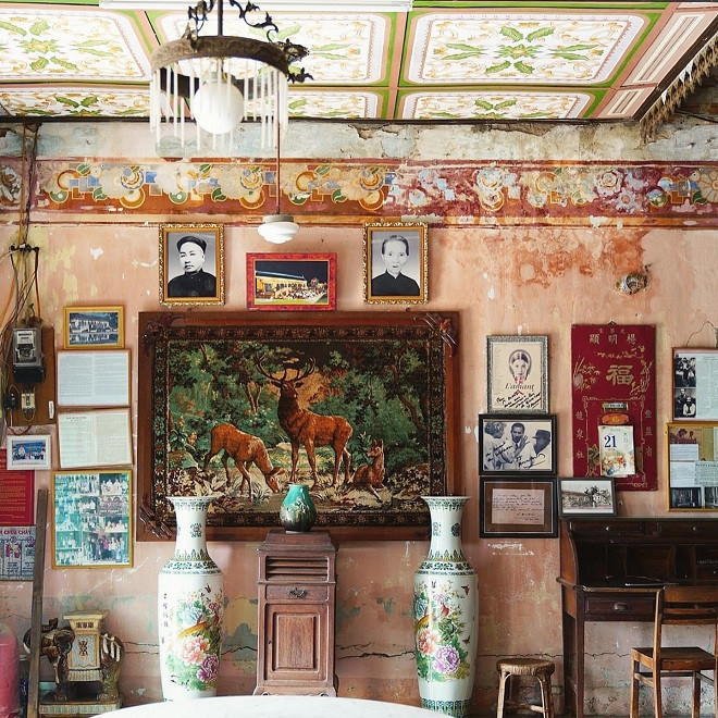 Bề ngoài thiết kế kiểu Tây nhưng cấu trúc nội thất lại đậm chất phương Đông, thuần Việt Nam. Ảnh: sưu tầm