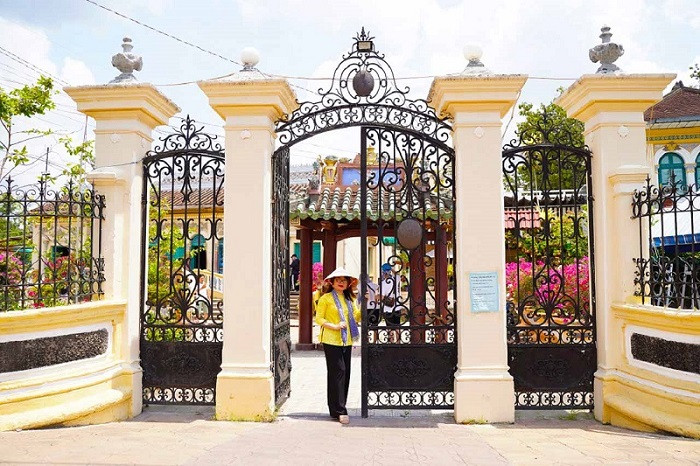 Đây là một trong số ít những căn nhà cổ còn nguyên vẹn cho đến ngày nay. Ảnh: sưu tầm