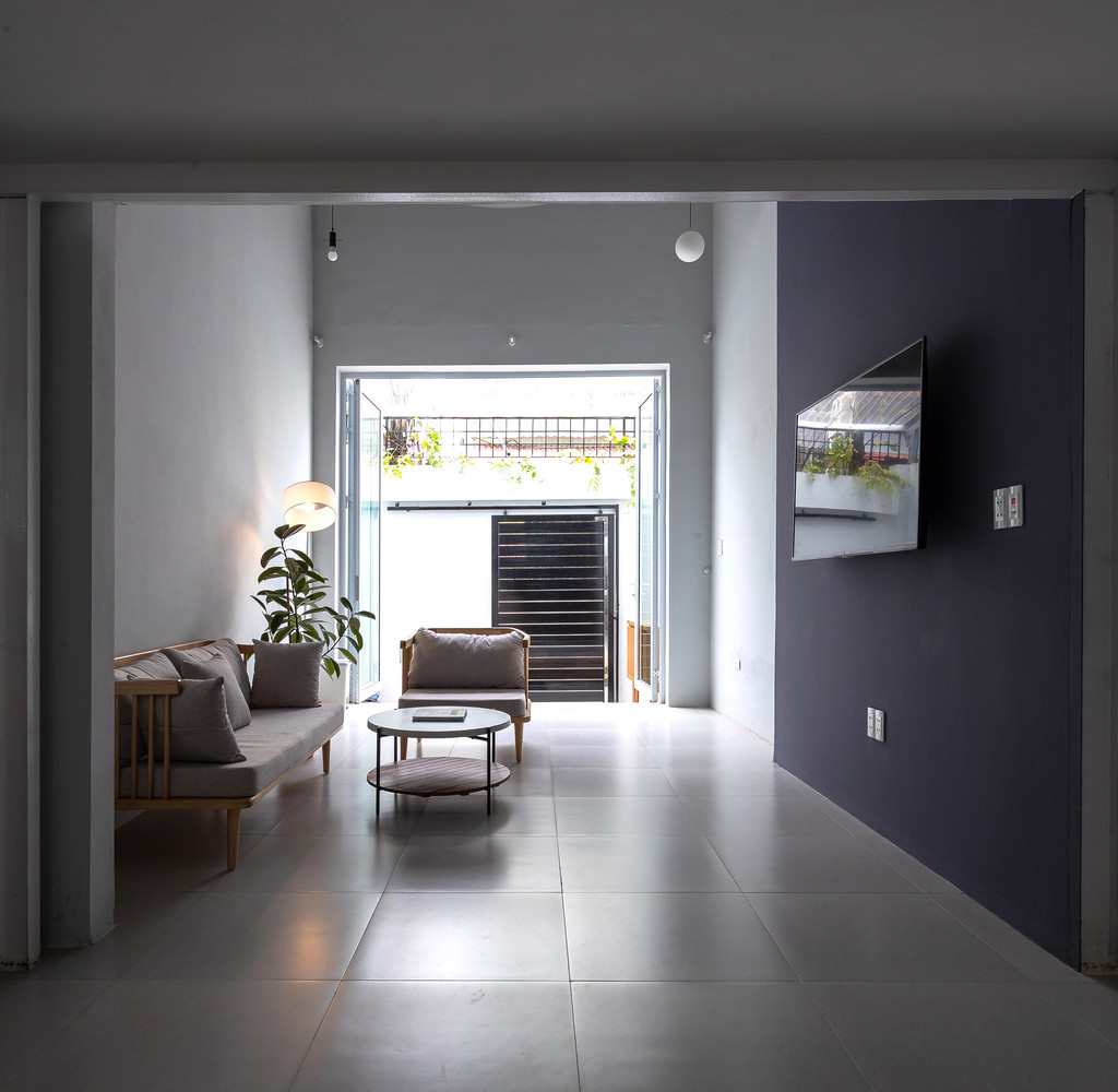 Nhiệt độ ngôi nhà đã được cải thiện đáng kể trong mùa hè nóng bức nhờ hệ thống thông gió tốt hơn. Nguồn ảnh: Trieu Chien