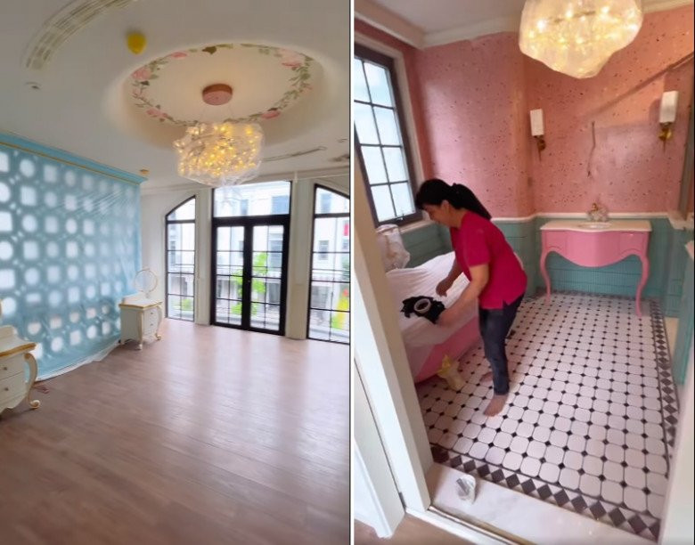 Các con của Đoàn Di Băng đều có phòng riêng.