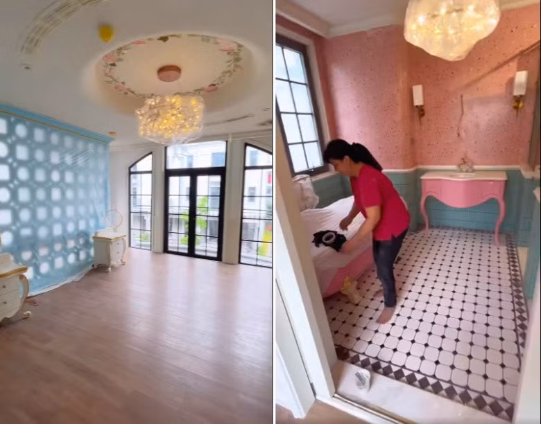 Các con của Đoàn Di Băng đều có phòng riêng.