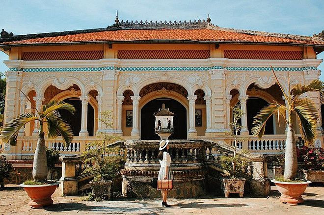 Được xây dựng vào năm Ất Dậu 1885, đến nay nhà cổ Cai Cường đã 138 tuổi. Ảnh: Nem