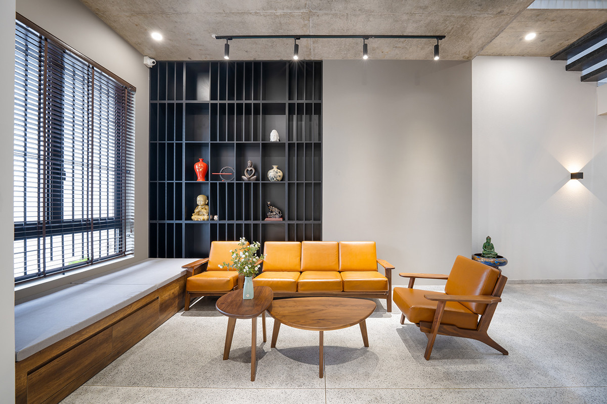 Với thiết kế này, gia chủ không khó chịu vì sự chói chang khi sinh hoạt tại bàn ăn vào những giờ trưa nắng.