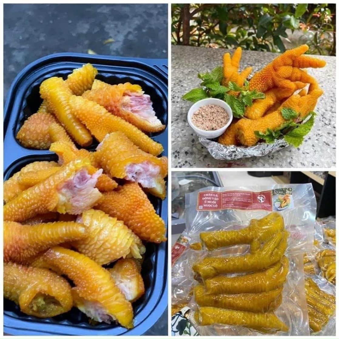 Theo người bán, mỗi con gà chỉ có 2 chân số lượng không nhiều. Cuối năm, đám hiếu - hỷ nhiều nên mới nhiều chân để thu gom. Ảnh: Facebook