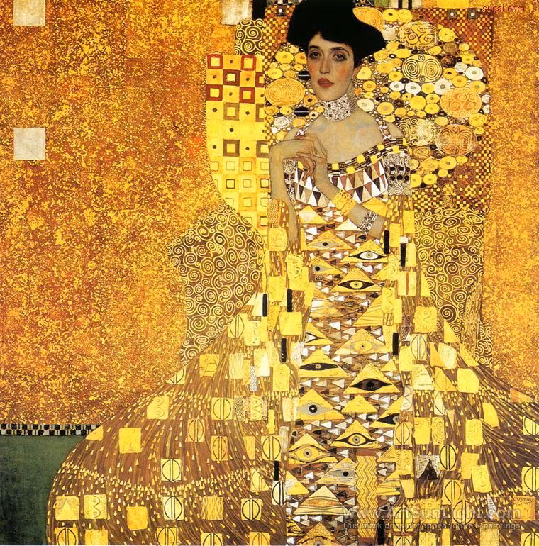 Bức tranh "Chân dung Adele Bloch-Bauer I" của Gustav Klimt là bức tranh đắt thứ 2 sau tác phẩm “The Card Players”. Bức tranh được bán lần cuối vào năm 2006 với giá 135 triệu USD. Nguồn ảnh: Singulart, Gobankingrates