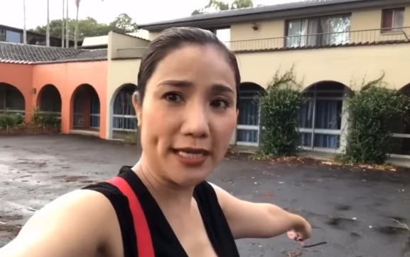 Năm 2019, MC Cát Tường mua căn nhà tại Úc để cho thuê trên lầu và kinh doanh tầng trệt. Ảnh: chụp màn hình