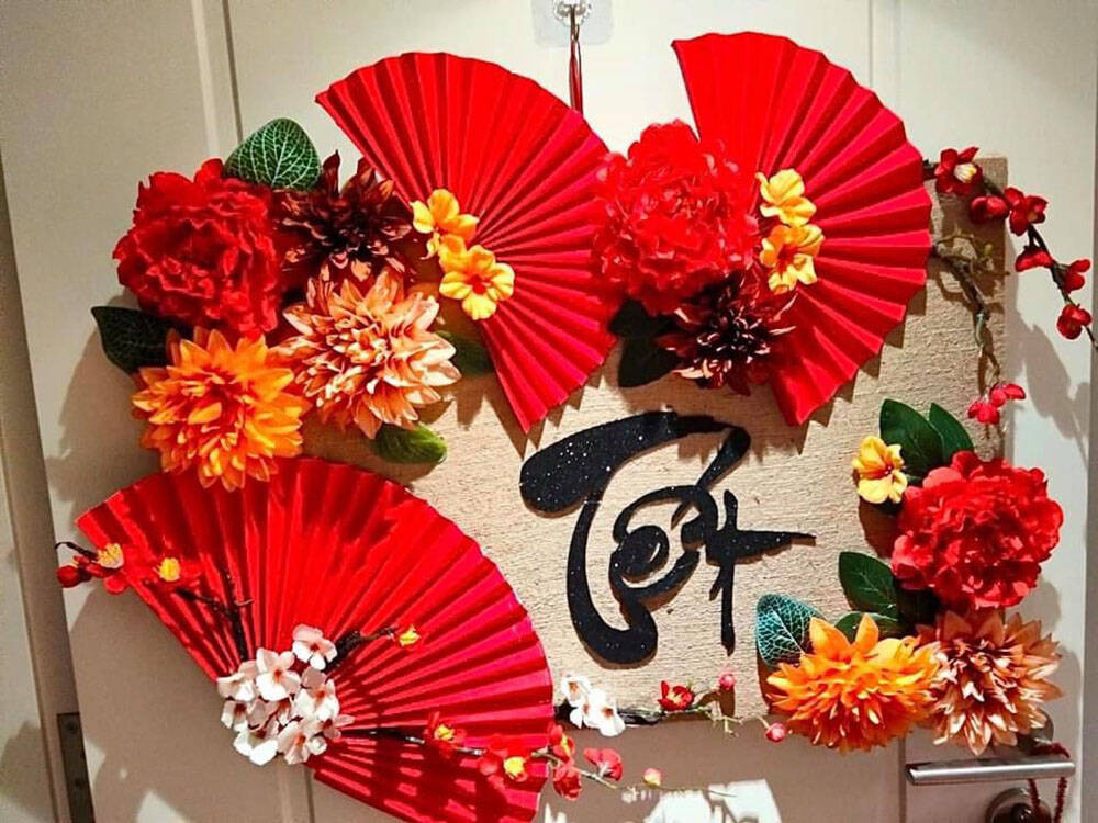 Ngoài ra, đồ handmade cũng là một xu hướng trang trí nhà dịp Tết được ưa chuộng vào những năm gần đây. Ảnh: Internet