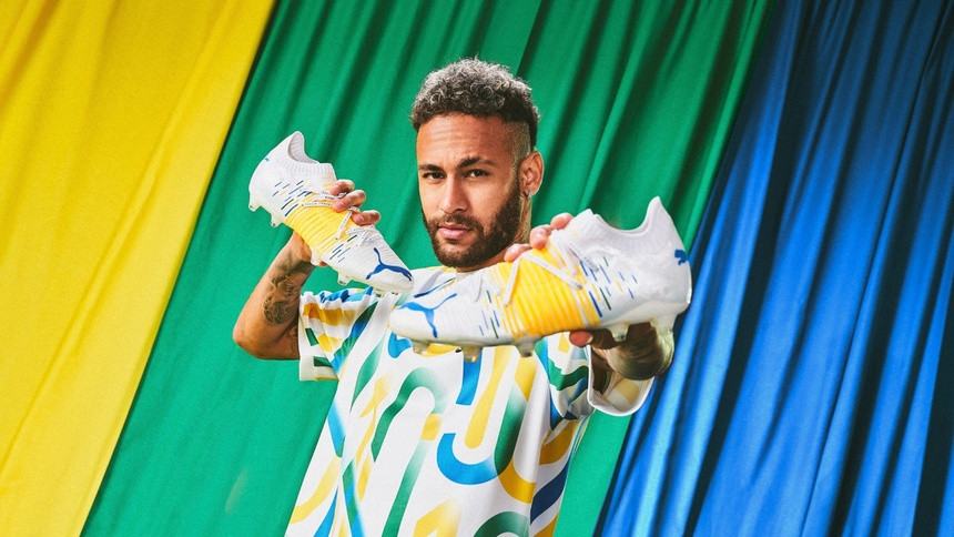 Theo Forbes, tiền đạo Neymar kiếm được 70 triệu USD từ bóng đá và 25 triệu USD từ các giao dịch khác. Ảnh: Puma.