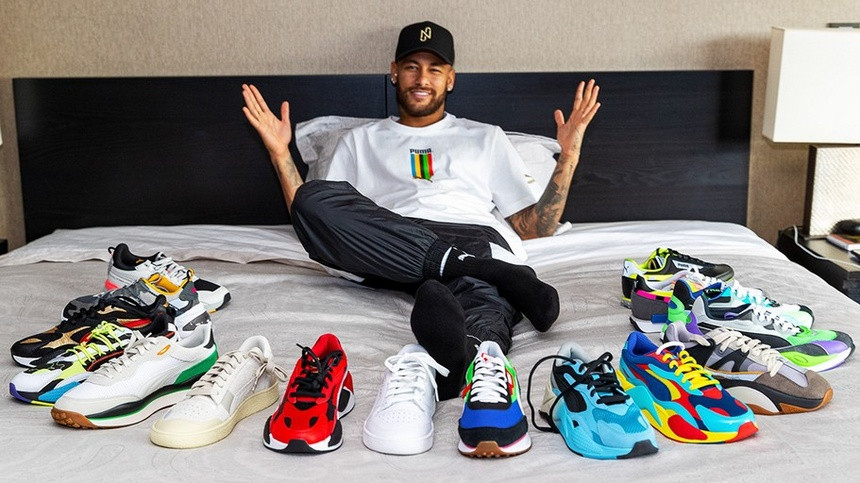 Hợp đồng giữa Neymar và Puma được ký với giá trị lên tới hơn 28 triệu USD. Ảnh: Puma.