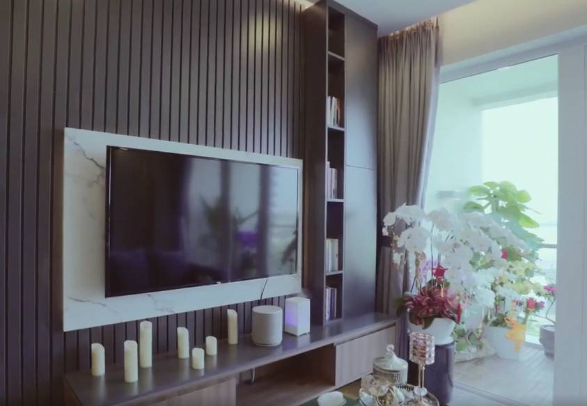 Nữ diễn viên tự lên ý tưởng và nhờ kiến trúc sư thiết kế.