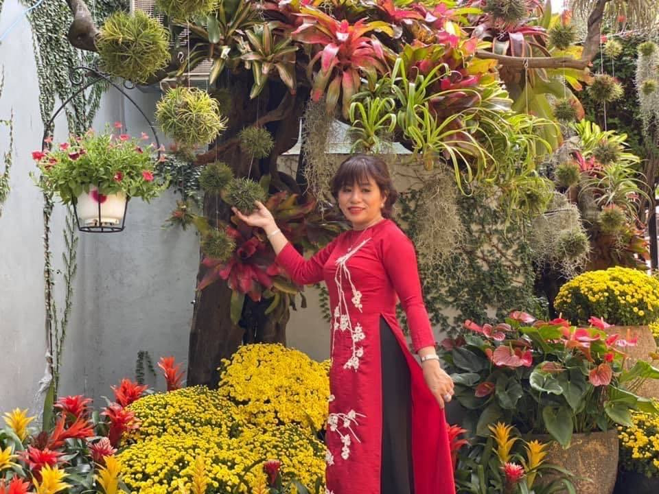 Dứa cảnh xuất hiện ở khắp mọi nơi trong khu vườn, khiến cho chốn này mang một vẻ đẹp đặc trưng, riêng biệt.