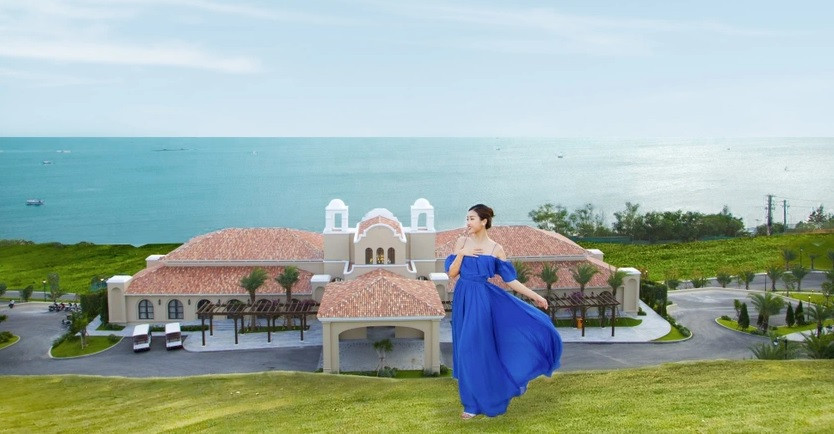 Năm ngoái, Đỗ Mỹ Linh tiết lộ tậu căn biệt thự “đồi - vịnh - biển” tại Mũi Né thơ mộng. Ảnh: Zing