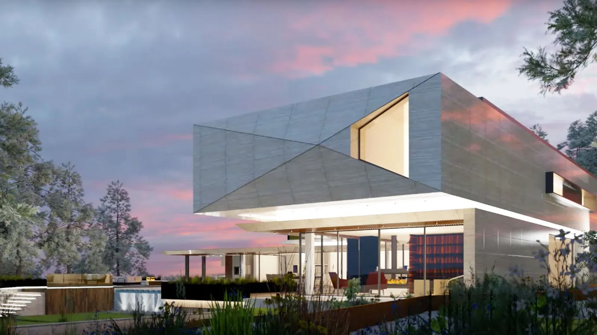 Ngôi nhà quay mặt về hướng Nam có tầm nhìn đẹp mê hồn ra Đại Tây Dương. Ảnh: Gqindia