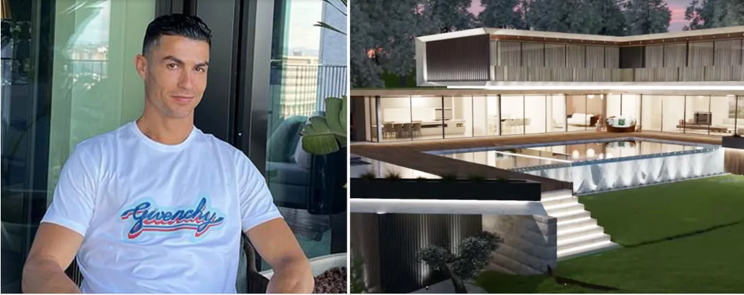 Trước đó, tờ Marca đưa tin, Cristiano Ronaldo và bạn gái Georgina Rodriguez đã tậu một dinh thự ở vùng Cascais, một thị trấn của Lisbon, Bồ Đào Nha. Ảnh: Gqindia