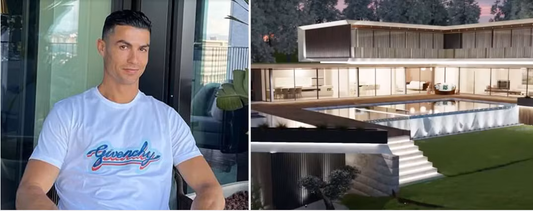 Trước đó, tờ Marca đưa tin, Cristiano Ronaldo và bạn gái Georgina Rodriguez đã tậu một dinh thự ở vùng Cascais, một thị trấn của Lisbon, Bồ Đào Nha. Ảnh: Gqindia