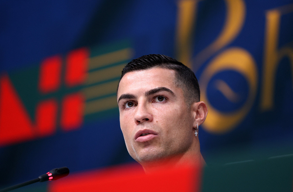 Thông báo được đưa ra ngay trước thời điểm Ronaldo bắt đầu chiến dịch World Cup lần thứ năm trong sự nghiệp cùng Bồ Đào Nha. Ảnh: Goal