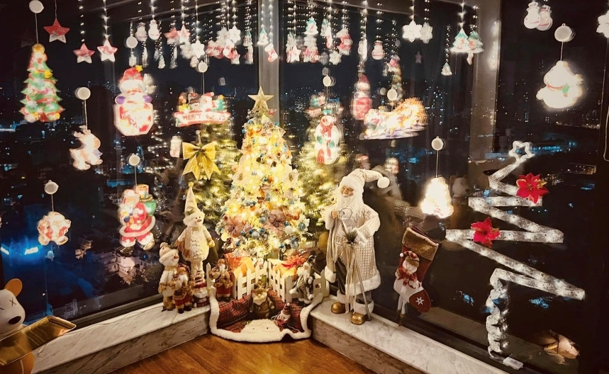 Ngoài biệt thự khủng ở Đà Lạt, Kiều Linh còn trang trí căn hộ tại TP HCM.