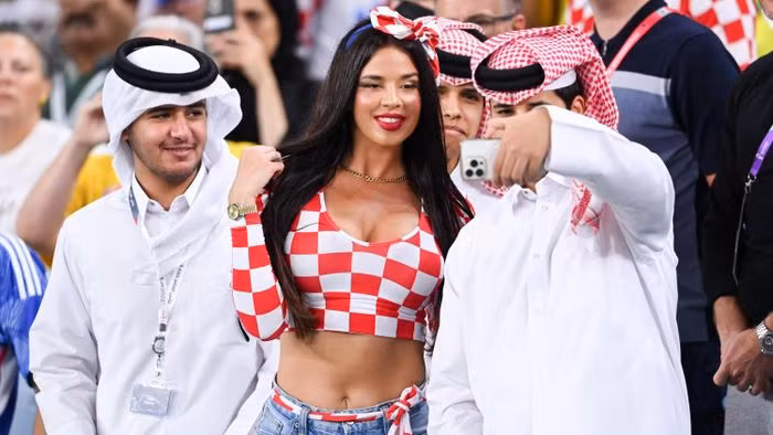 Năm nay, Ivana Knoll tiếp tục đến Qatar để ủng hộ đội nhà tranh tài tại World Cup 2022.